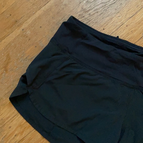 Great condition! Black running shorts from lululemon - Picture 2 of 4